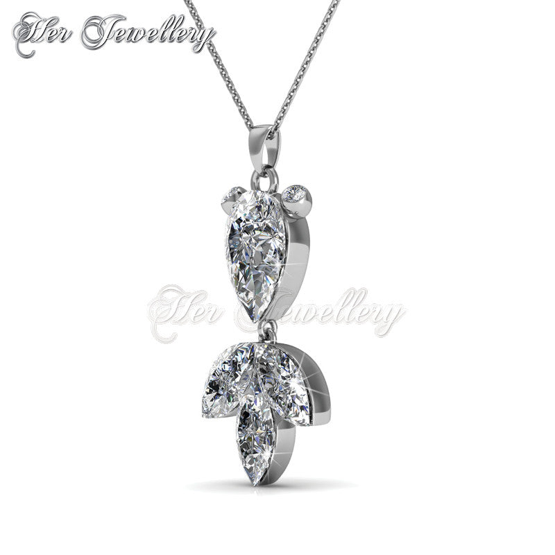 Swarovski Crystals Goldfish Pendantâ€ - Her Jewellery