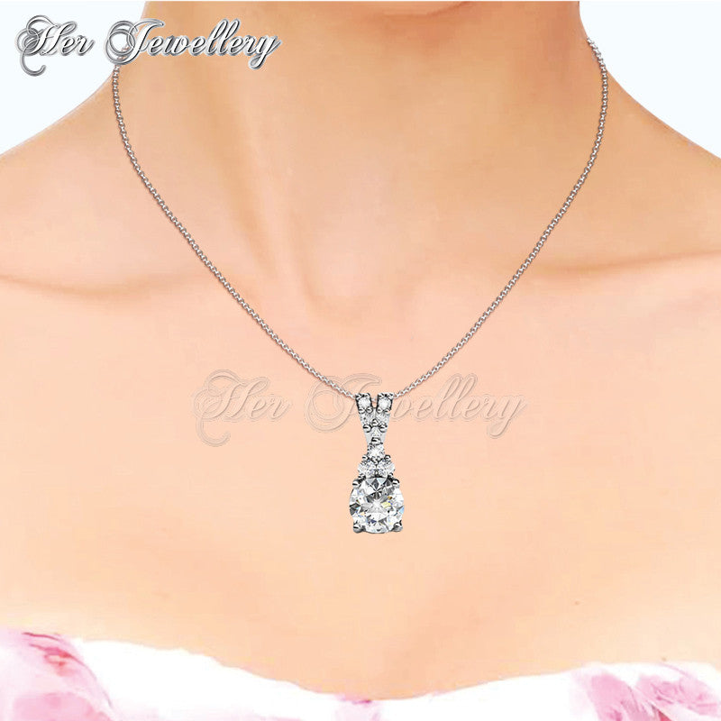 Swarovski Crystals Queenie Pendant - Her Jewellery
