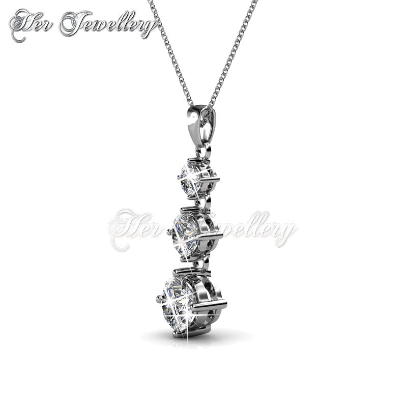Swarovski Crystals Elise Pendant - Her Jewellery