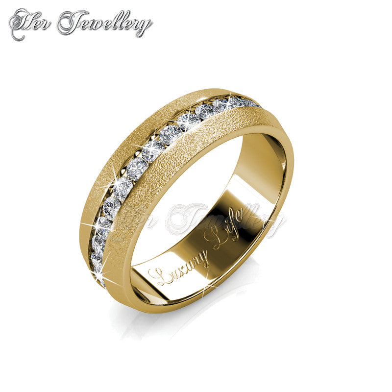 Swarovski Crystals Luxury Life Ring - Her Jewellery