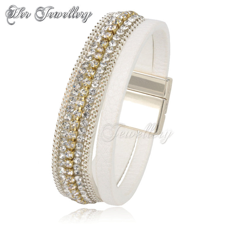Swarovski Crystals Gleam Bracelet - Her Jewellery