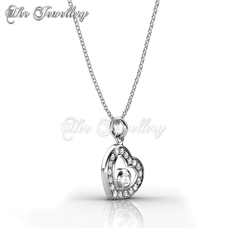 Swarovski Crystals Lovely Pendant - Her Jewellery