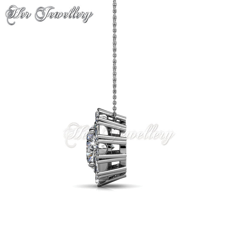 Swarovski Crystals Sunshine Pendant - Her Jewellery