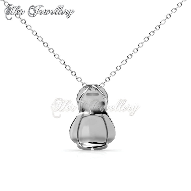 Swarovski crystal hot sale penguin necklace