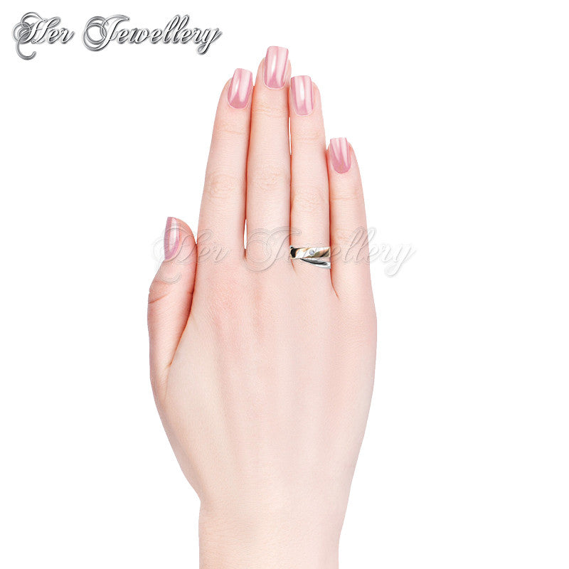 Swarovski Crystals True Love Ring - Her Jewellery