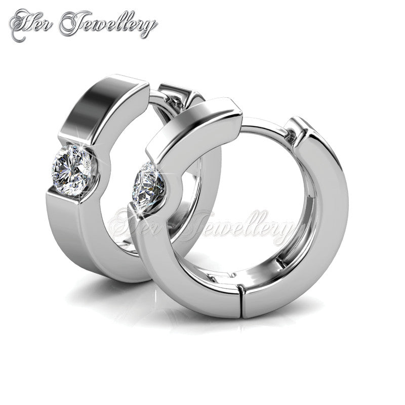 Swarovski Crystals Rox Earringsâ€ - Her Jewellery