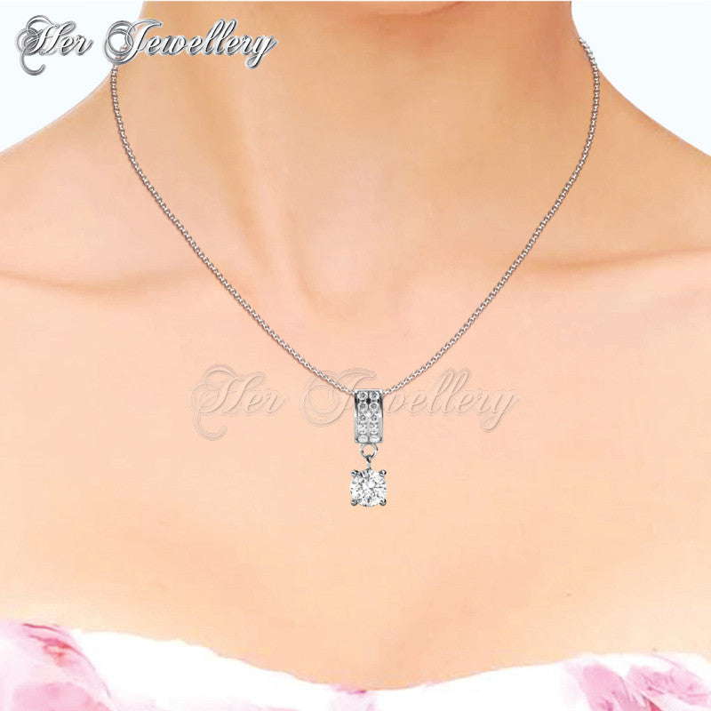 Swarovski Crystals Charming Pendant - Her Jewellery
