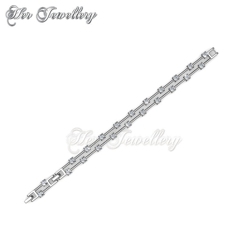 Swarovski Crystals Bonding Bracelet - Her Jewellery