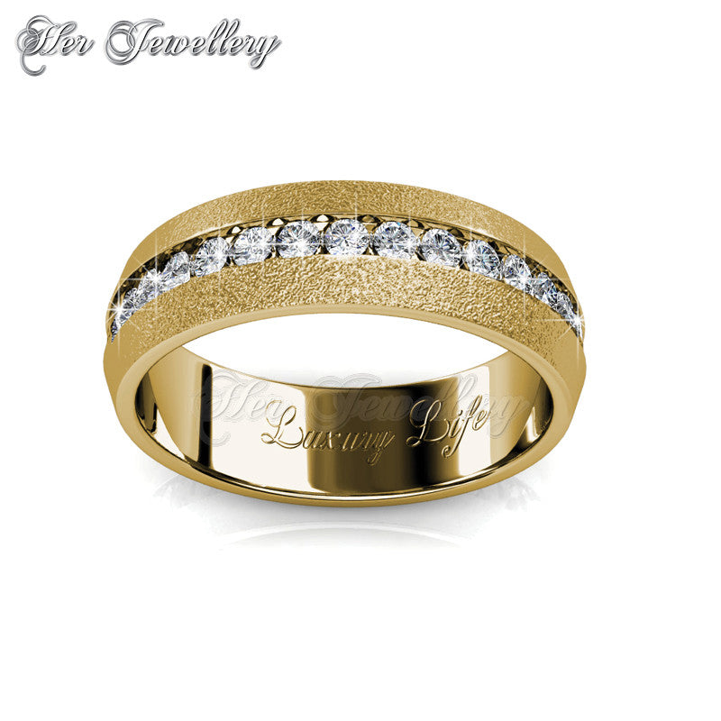 Swarovski Crystals Luxury Life Ring - Her Jewellery