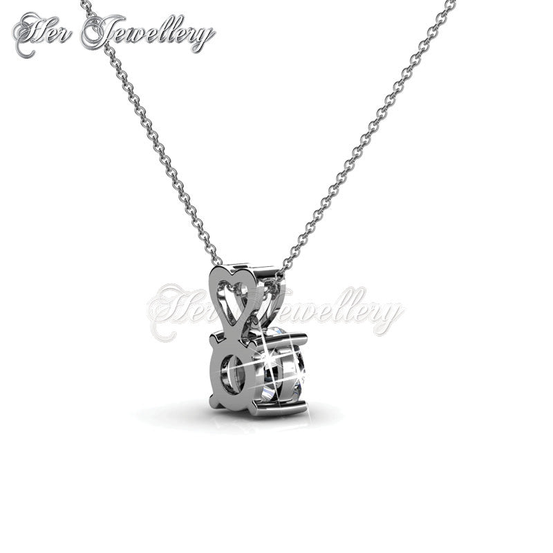 Swarovski Crystals Sweet Love Pendant - Her Jewellery