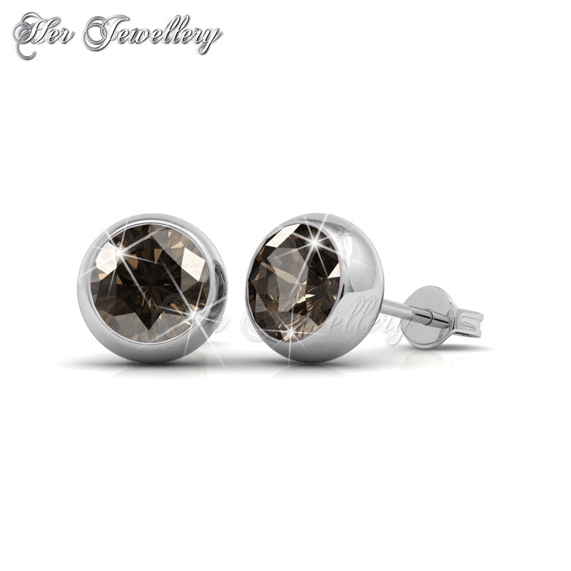 Swarovski Crystals 7 Days Moon Earringsâ€ Set - Her Jewellery