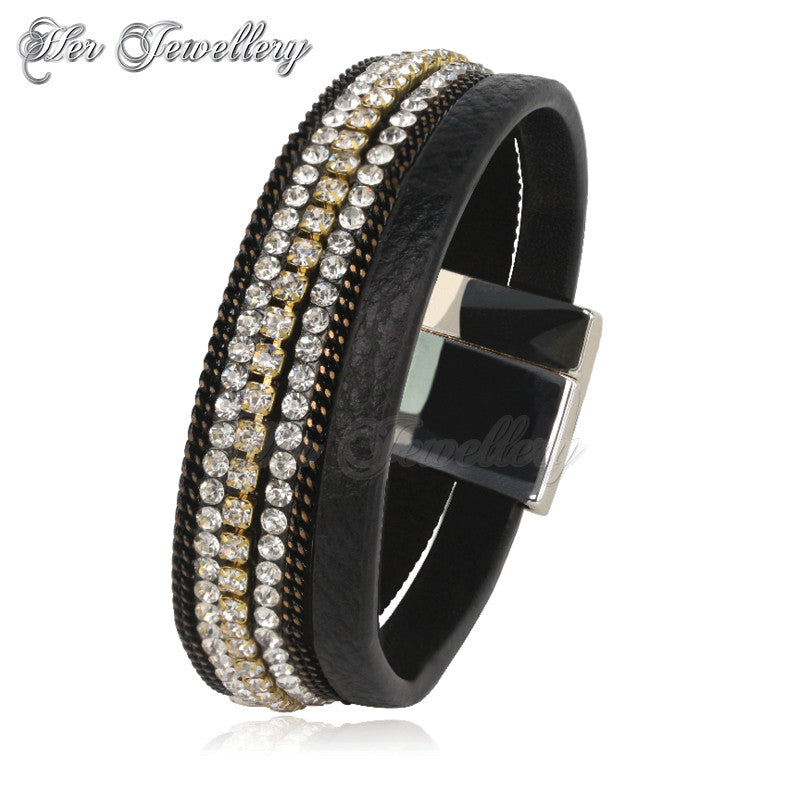 Swarovski Crystals Gleam Bracelet - Her Jewellery
