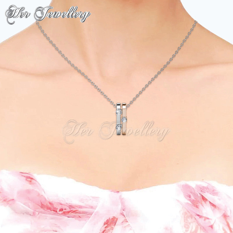 Swarovski Crystals Bonding Pendant - Her Jewellery