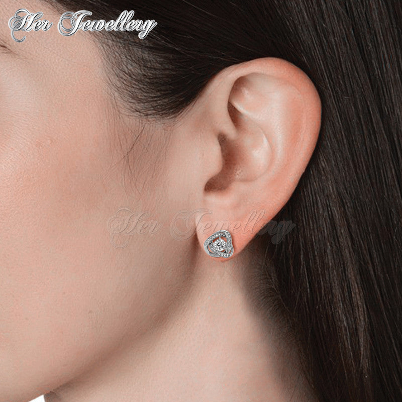 Swarovski Crystals Galaxy Earrings - Her Jewellery