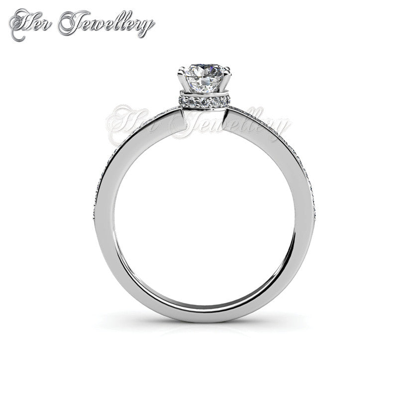 Swarovski Crystals Elise Ring - Her Jewellery