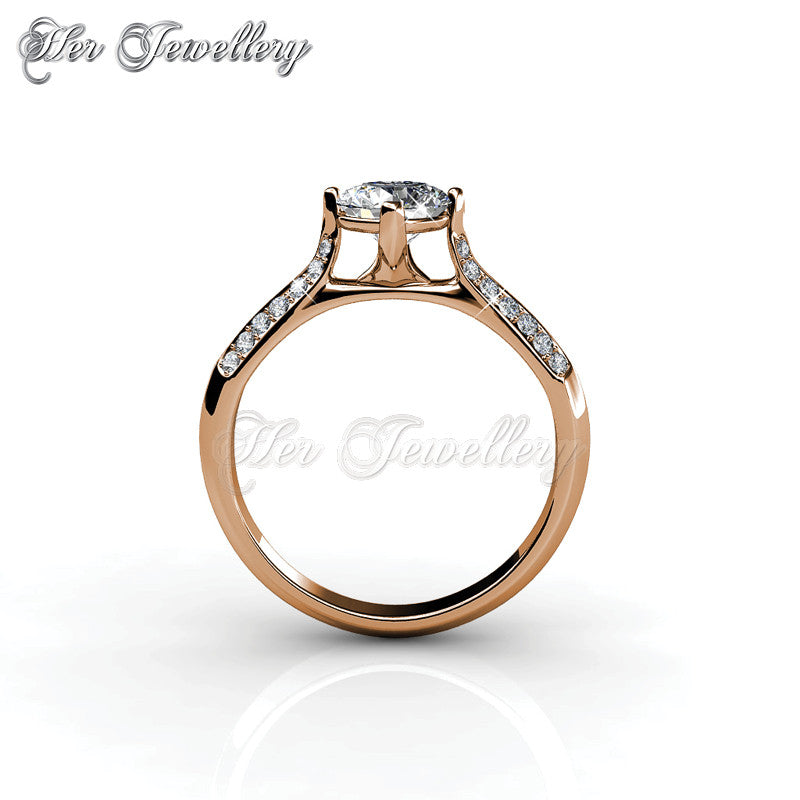 Swarovski Crystals Luxx Ring - Her Jewellery