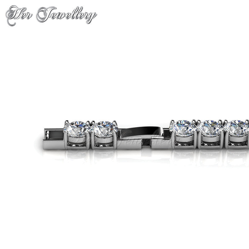 Swarovski Crystals Crystal Tennis Bracelet - Her Jewellery