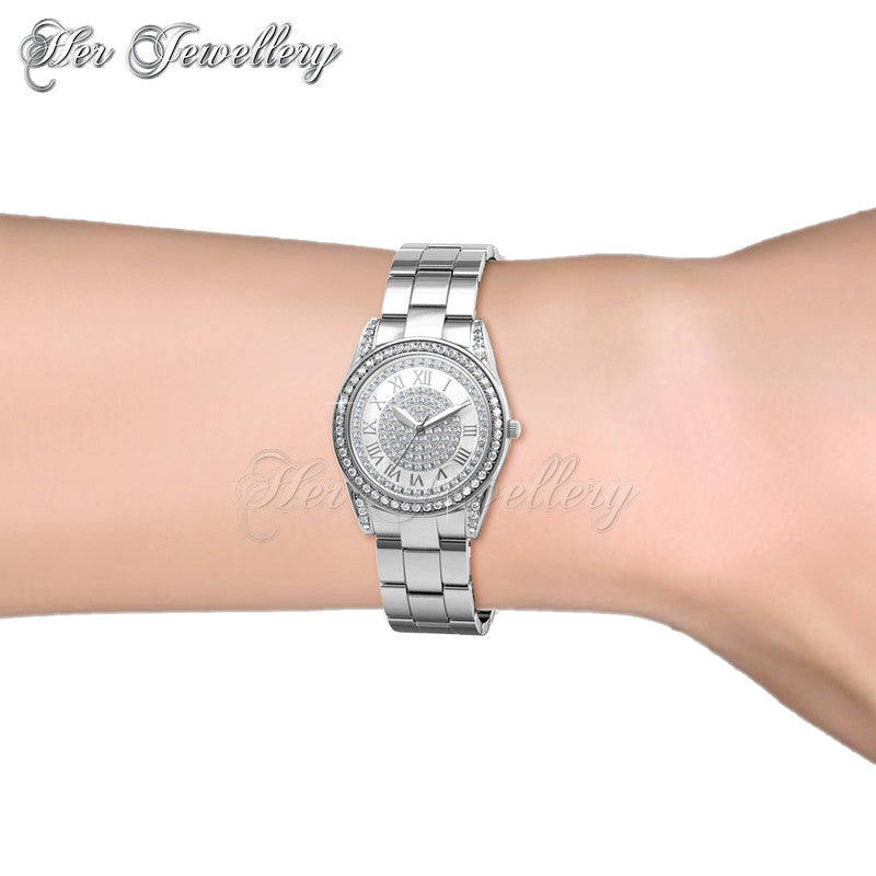 Swarovski Crystals Elegant Watch - Her Jewellery
