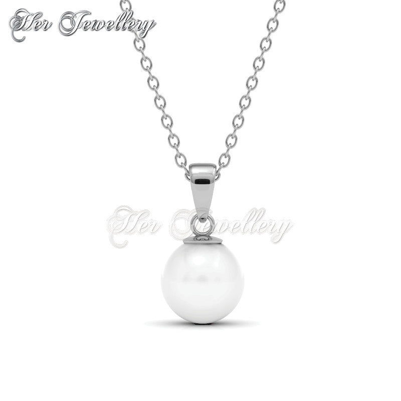 Swarovski Crystals Mother of Pearl Set - Her Jewellery