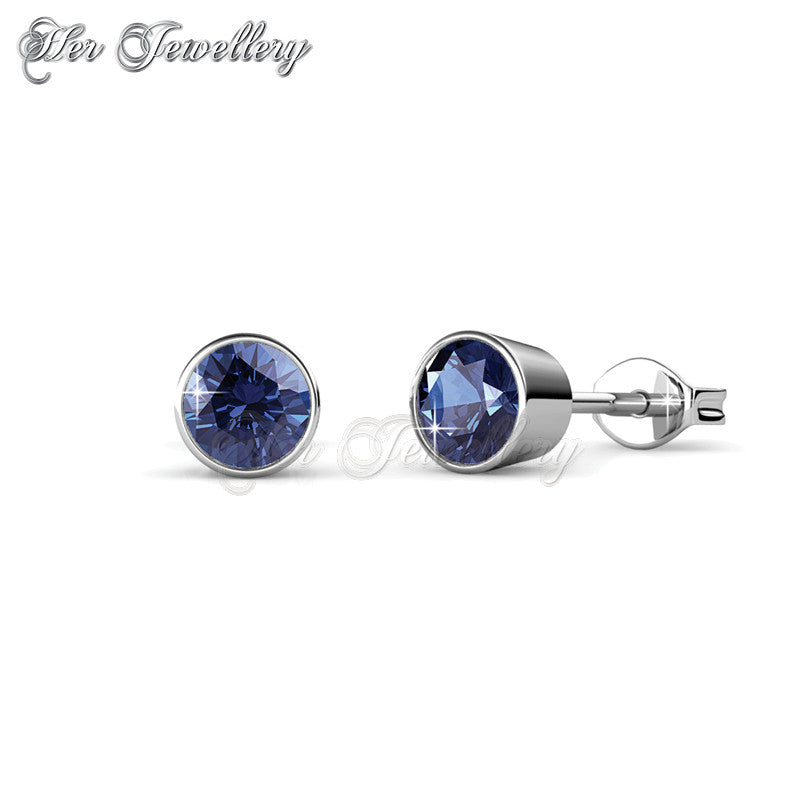 Swarovski Crystals 7 Days Petite Earrings Set - Her Jewellery