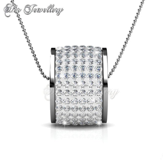 Swarovski Crystals Roller Pendant ( Small ) - Her Jewellery