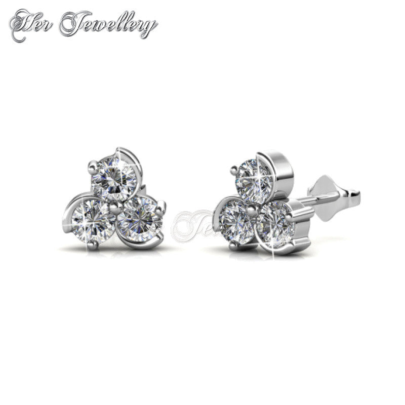 Swarovski Crystals Hope Earrings Set - Her Jewellery