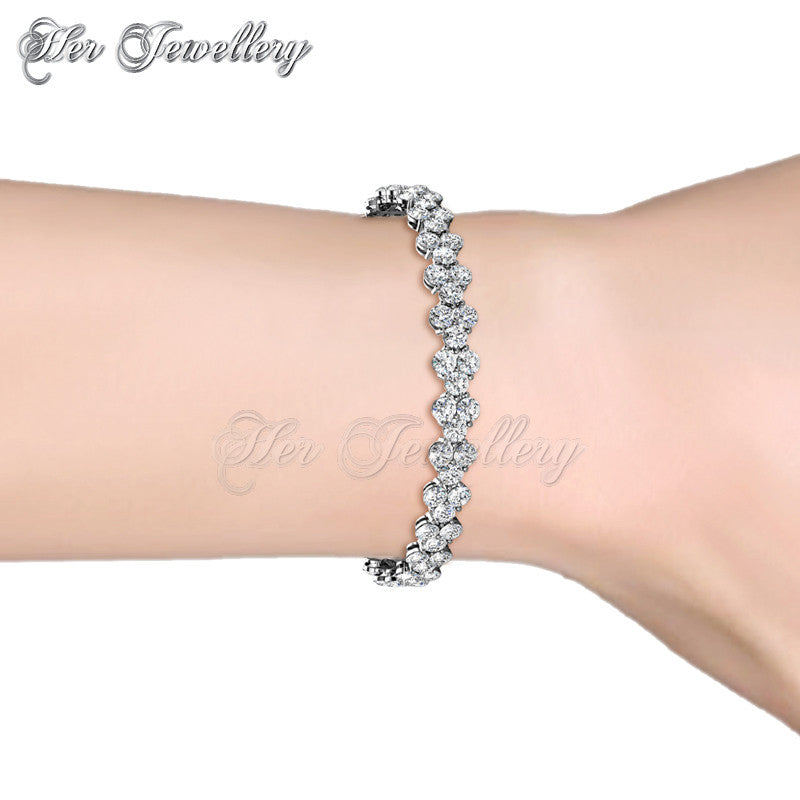 Swarovski Crystals Princess Bracelet - Her Jewellery
