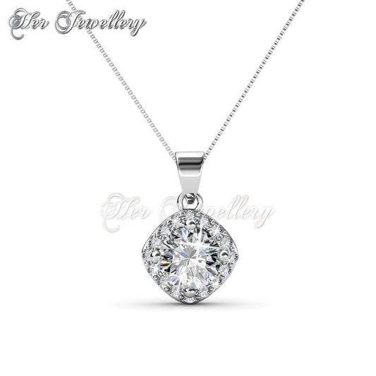 Swarovski Crystals Cushy Pendant - Her Jewellery