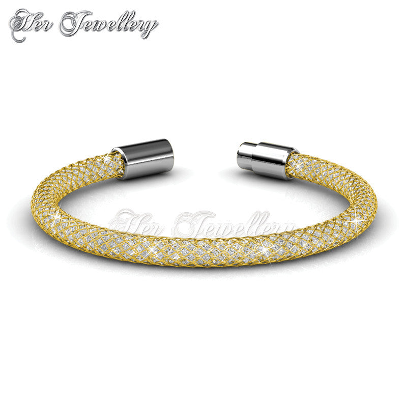 Swarovski Crystals Mesh Bracelet - Her Jewellery