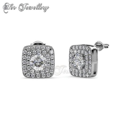 Swarovski Crystals Simone Earrings - Her Jewellery