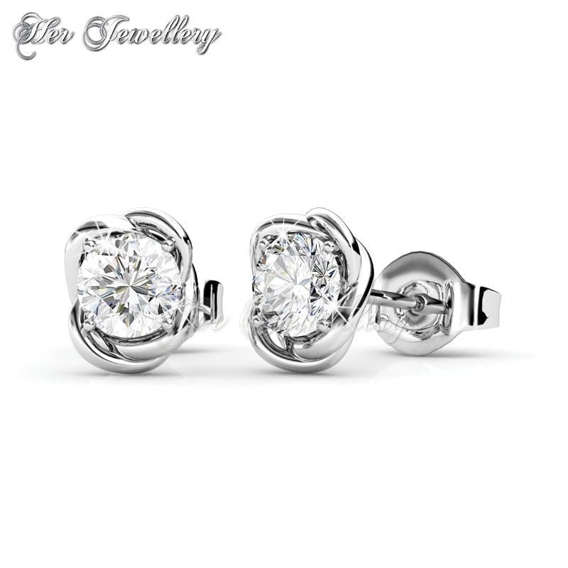 Swarovski Crystals Dream Catcher Earrings - Her Jewellery