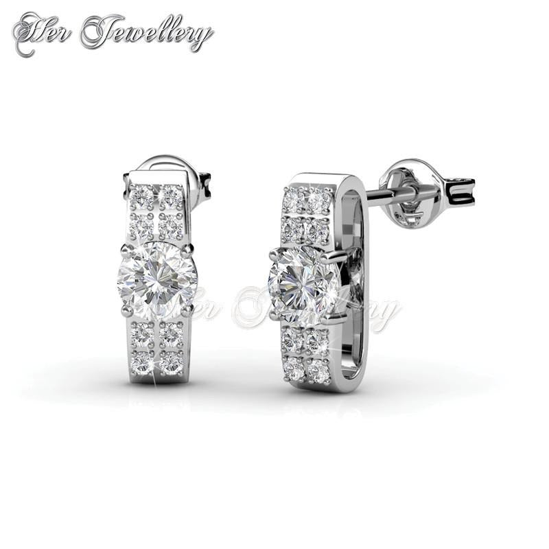 Swarovski Crystals Luxx Earrings - Her Jewellery