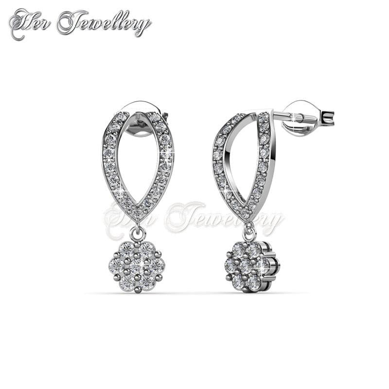 Swarovski Crystals Oro Earrings - Her Jewellery