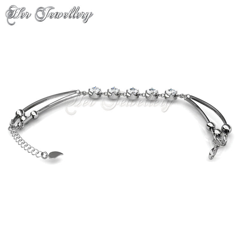 Swarovski Crystals Dazzling Bracelet - Her Jewellery