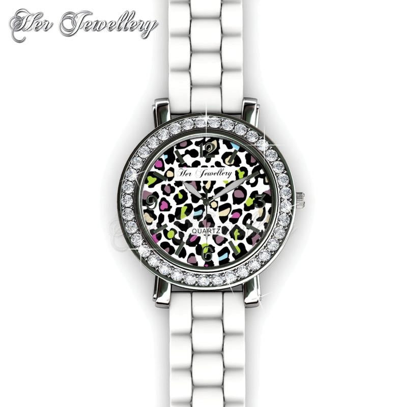 Swarovski Crystals Colorful Watch - Her Jewellery