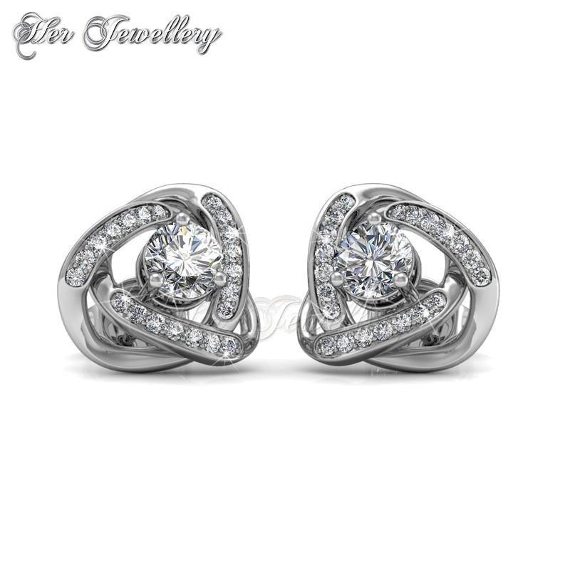 Swarovski Crystals Galaxy Earrings - Her Jewellery