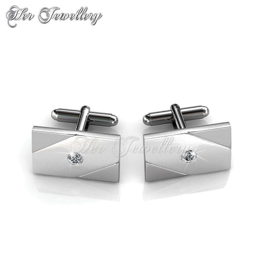 Swarovski Crystals Cufflinks - Royal - Her Jewellery