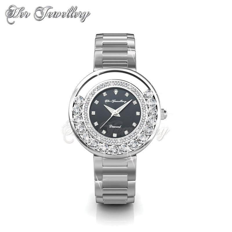 Swarovski Crystals Glamour Watch - Her Jewellery